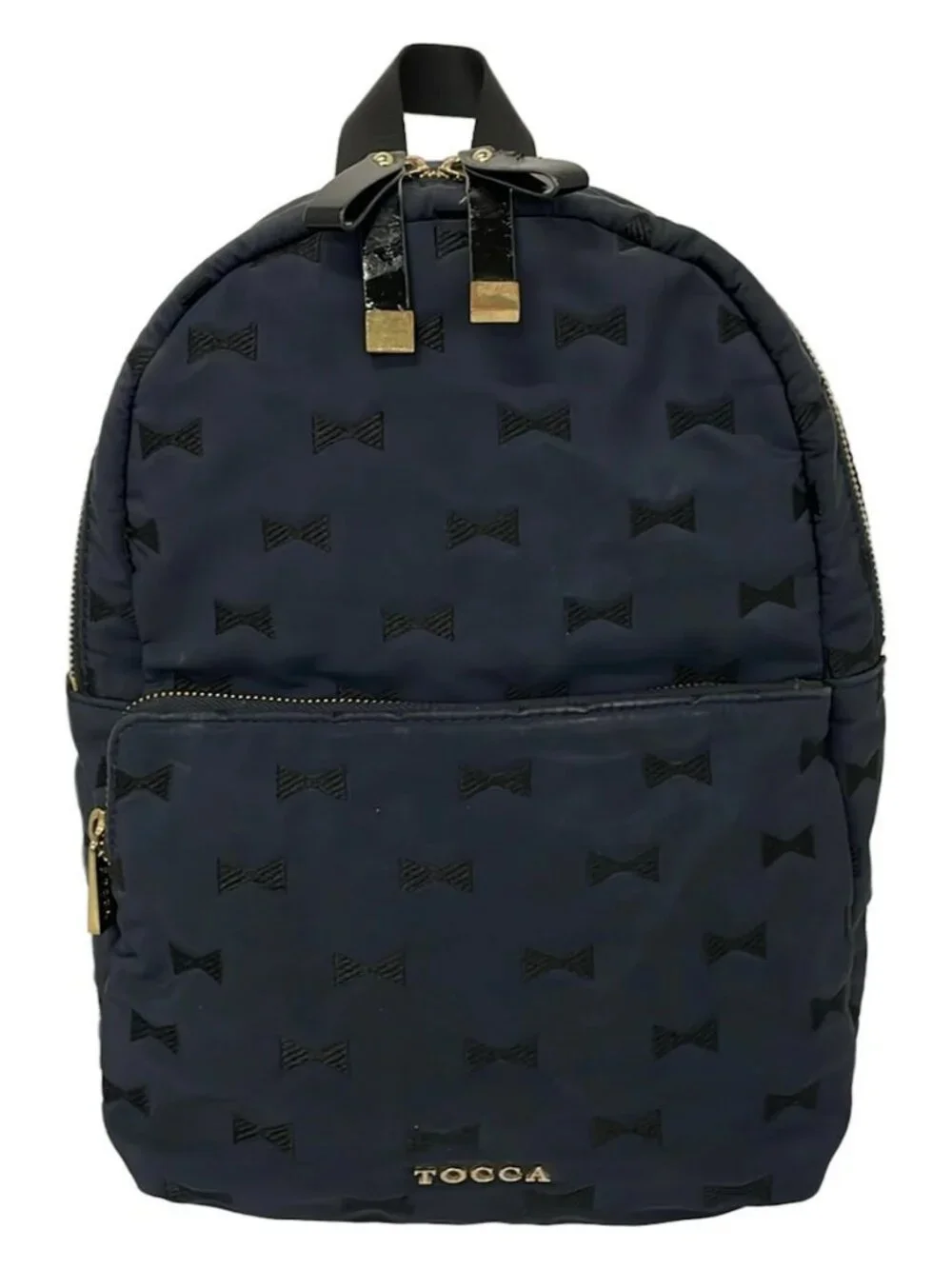 TOCCA Dark Navy Black Nylon Backpack